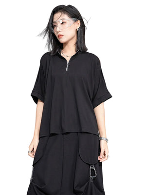 Plain Black T Shirt Women