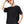 Plain Black T Shirt Women's Oversize