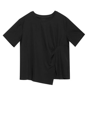 Plain Black T Shirt Women's Oversize