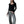 Plain Black T Shirt Women's