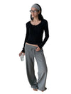 Plain Black T Shirt Women's