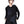 Plain Black T Shirts For Women - product view on white background
