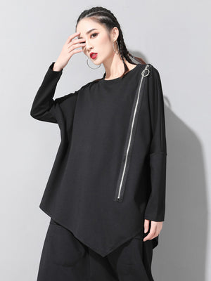 Plain Black T Shirts Women