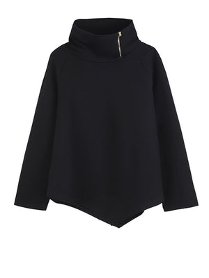 Plain Black T Shirts Women's Plus Size