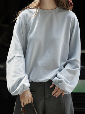 Plain Sweatshirts Womens