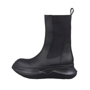 Botas Chelsea negras con plataforma para hombre