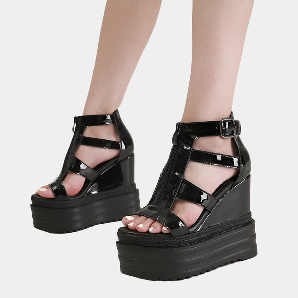 Platform Chunky Heels Sandals