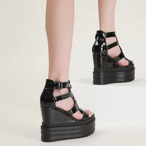 Platform Chunky Heels Sandals