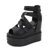 Platform Chunky Heels Sandals