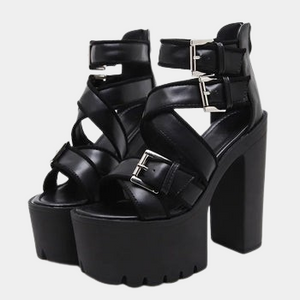 Platform Designer Chunky Sandals