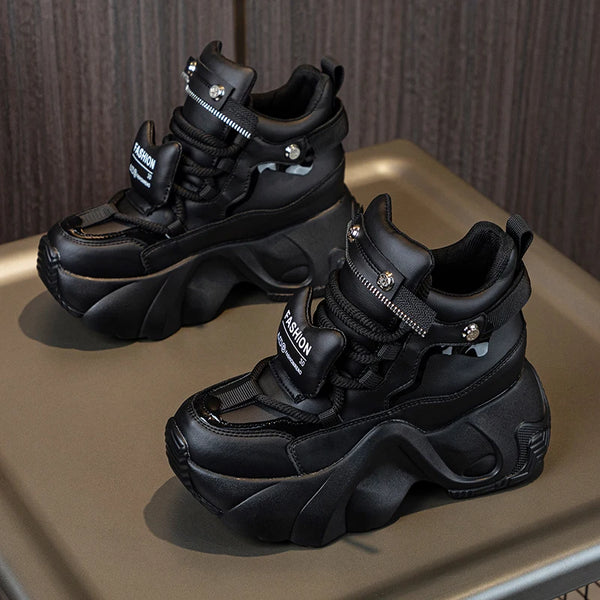 Platform Sneakers Black