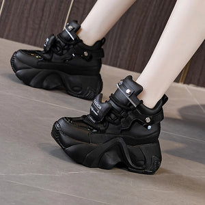 Platform Sneakers Black