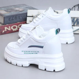 Platform Sneakers Women White