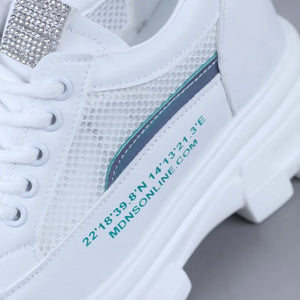 Platform Sneakers Women White