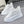 Platform White Leather Sneakers