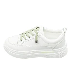 Platform White Womens Sneakers