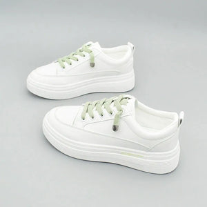 Platform White Womens Sneakers