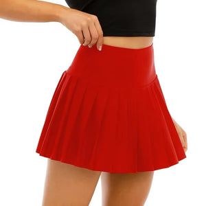 Pleated Black Skort Fitness