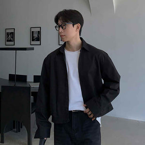 Pleated Design Casual Y2K Jacket