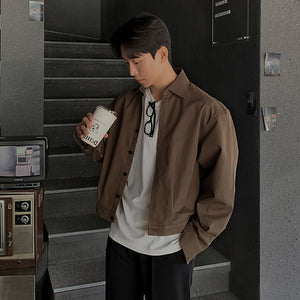 Pleated Design Casual Y2K Jacket