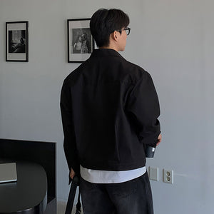 Pleated Design Casual Y2K Jacket