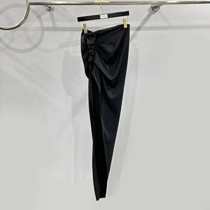 Pleated Goth Skirt Style