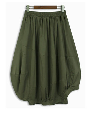 Pleated Shaped Y2K Skirt