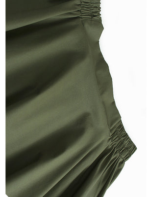 Pleated Shaped Y2K Skirt