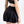 Pleated Skort Black