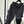Black pleated harem pants in cotton with tassel detailing