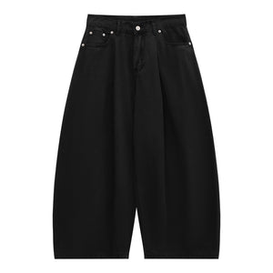 Pleated Y2K Jeans Women's