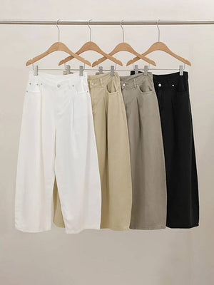 Pleated Y2K Jeans Women's