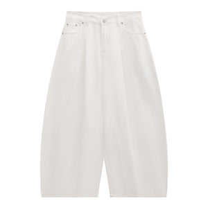 Pleated Y2K Jeans Women's