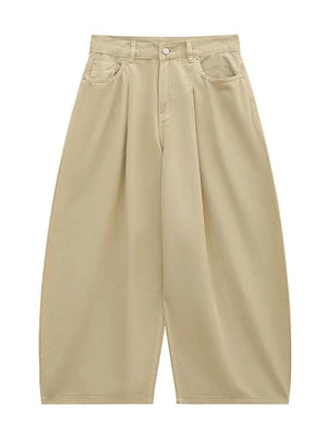 Pleated Y2K Jeans Women's