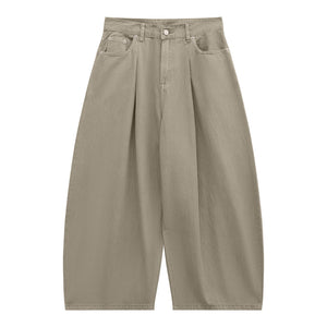Pleated Y2K Jeans Women's
