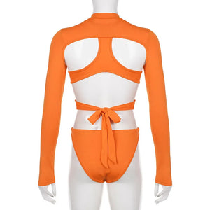 Plus Size Cut Out Bodysuit