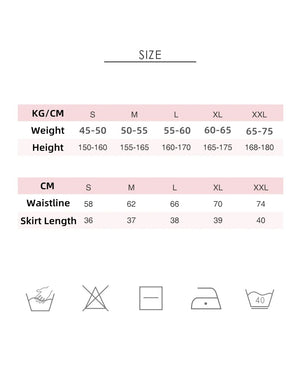 Pocket Pleated Black Skort