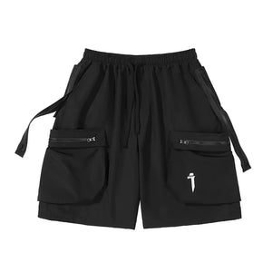 Pocket Techwear Cargo Shorts