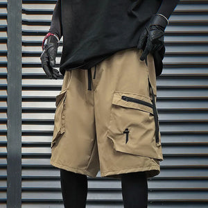 Pocket Techwear Cargo Shorts