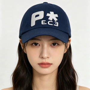 Polka Dot Embroidered Hats Y2K