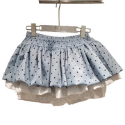 Minifalda Y2K estampada de lunares