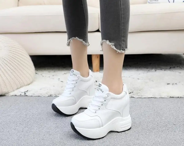 Popular White Platform Sneakers