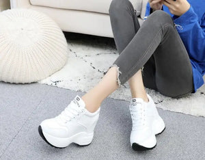 Popular White Platform Sneakers