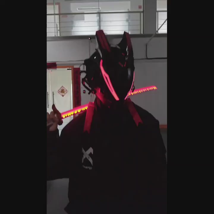 Hybrid Cyberpunk Helmet | CYBER TECHWEAR®