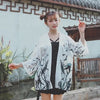 Techwear Kimono Women White