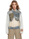 Print Denim Women Spring Jacket