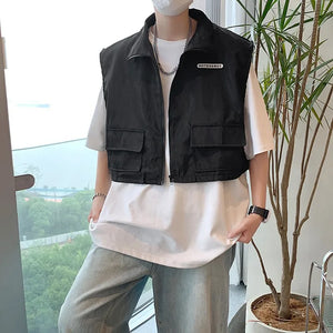 Printed Tactical Cargo Vest