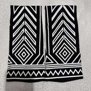 Printed techwear arm sleeves in polyester, one size