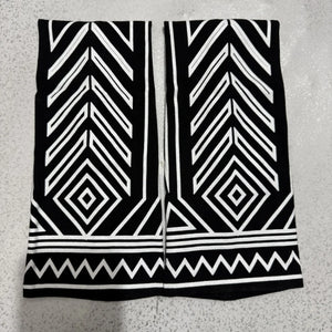 Printed techwear arm sleeves in polyester, one size