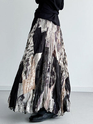 Printed Y2K Skirts